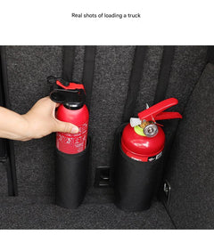 Waterproof car storage bag in black