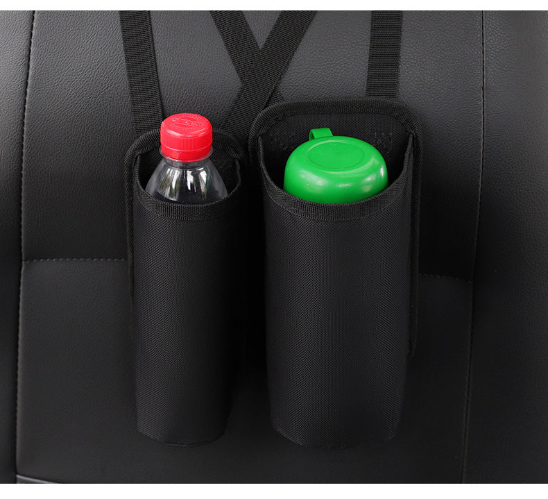 Stylish black car storage bag