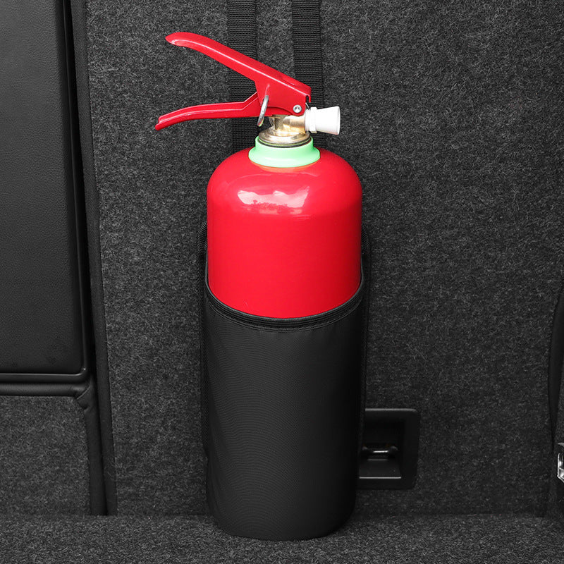 Stylish black car storage bag