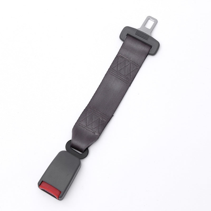 child safety seat belt extender in a car