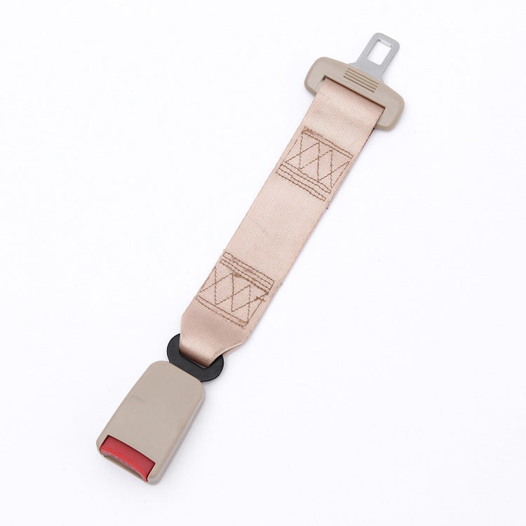 safety seat belt extender in use during travel