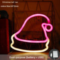 festive reindeer LED night light