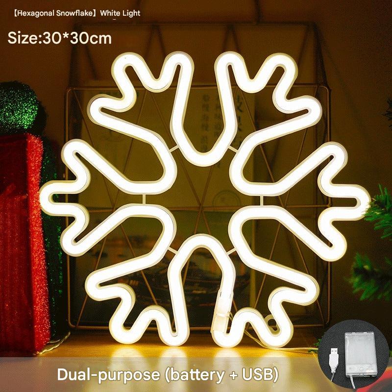 colourful LED holiday lights in the shape of a hat