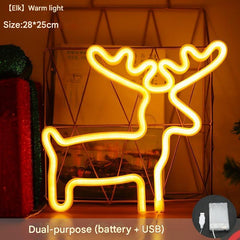 hexagonal LED snowflake light for Christmas decor