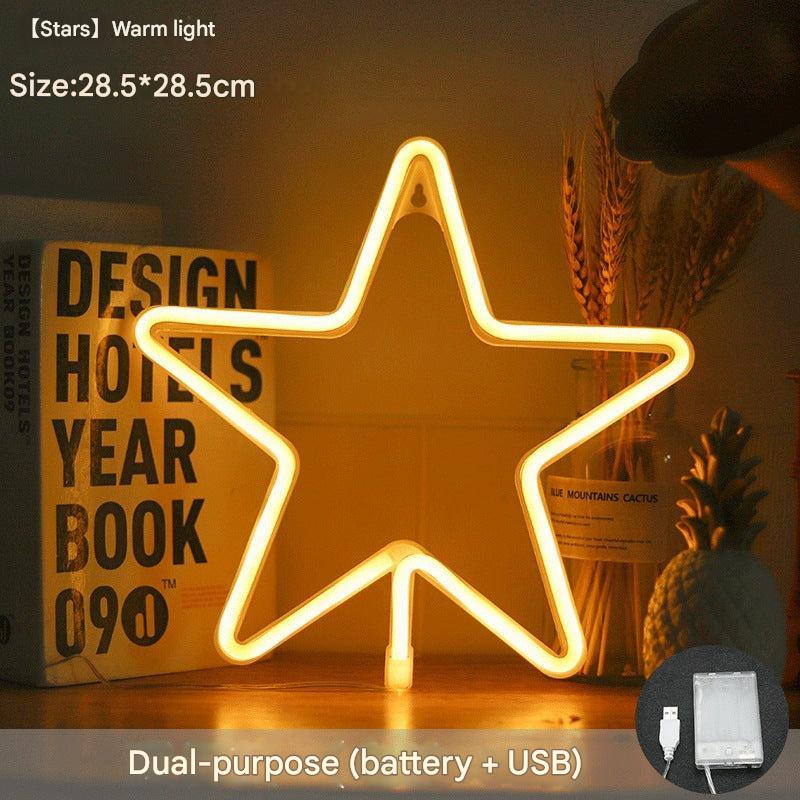 festive reindeer LED night light
