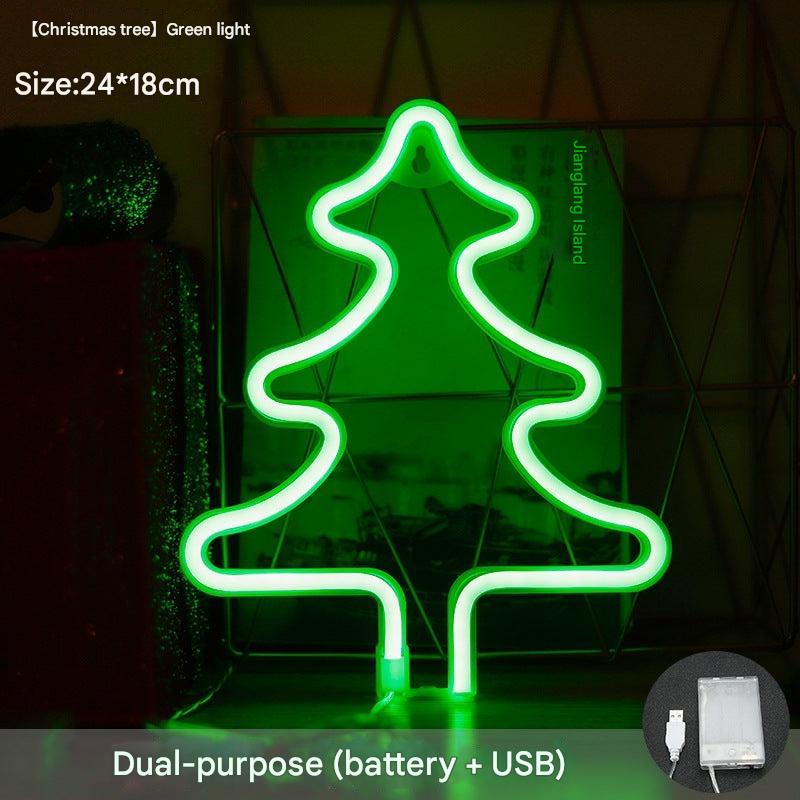 neon sock light for Christmas festivities