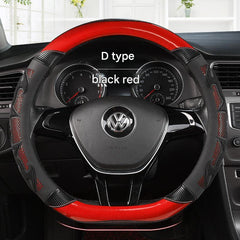 Image of Universal Sports Style Steering Wheel Cover Jungle Green
