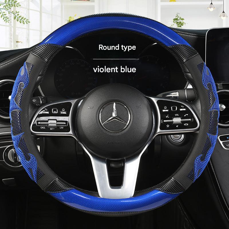 Image of Universal Sports Style Steering Wheel Cover Passion Red
