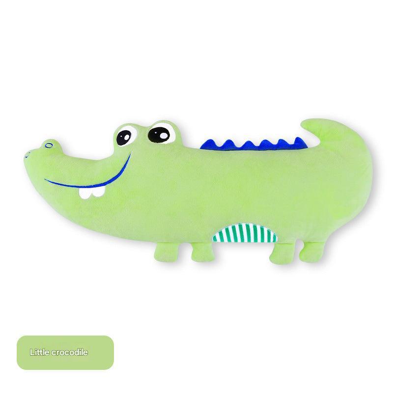 Adorable crocodile car seat belt pad