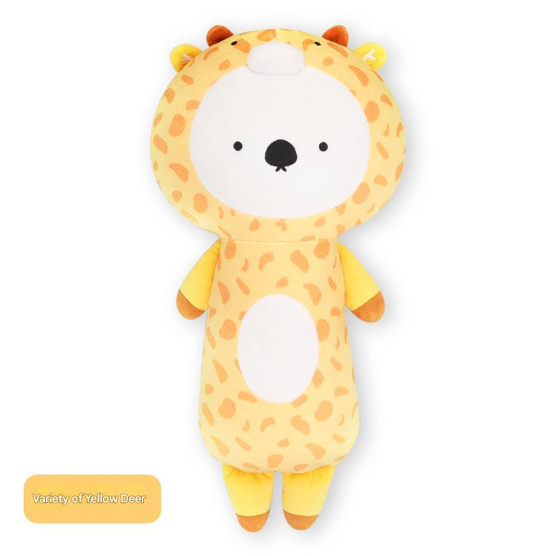 Yellow deer car seat belt pad image