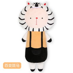 Reversible yellow deer seat belt cushion image