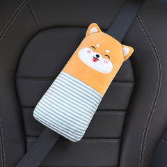 Colourful plane design seat belt cover