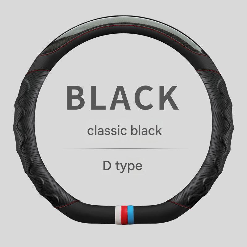 Overall view of multiple coloured steering wheel covers