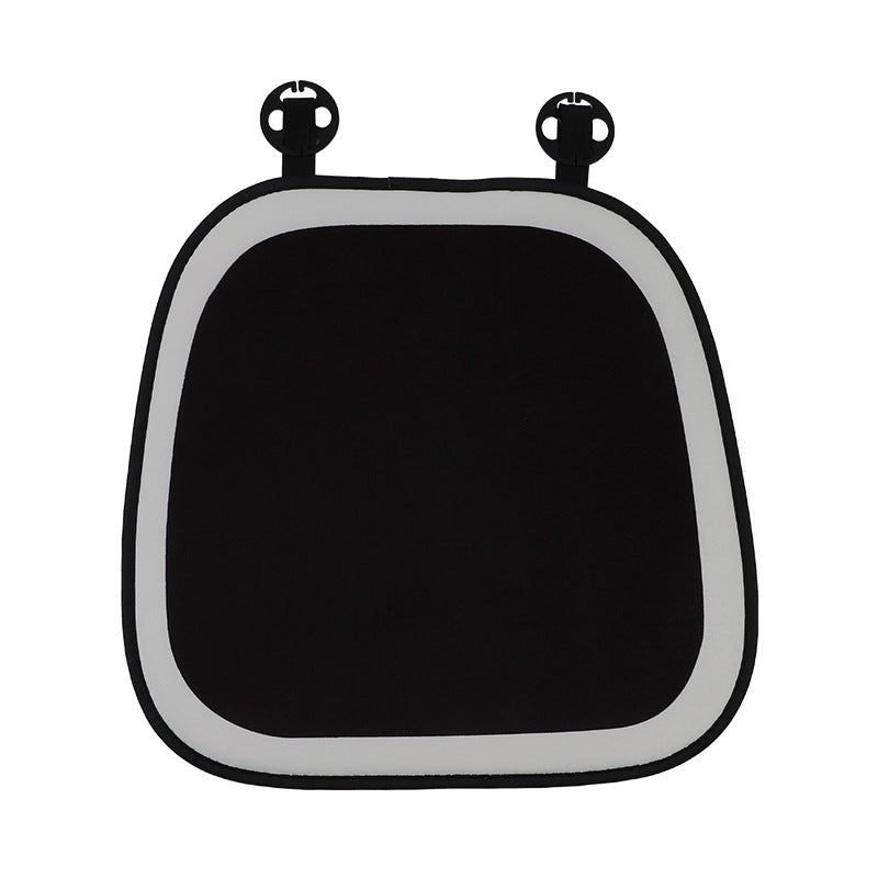 Deluxe Car Seat Cushion with ice silk white edge