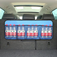 Premium car trunk organizer with hanging features