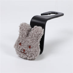 Hanging bags on cartoon bear car hook