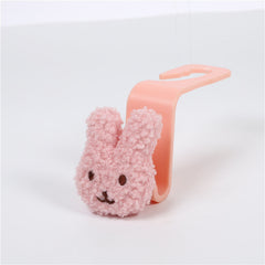 Cartoon Bear Car Seat Back Hook in use