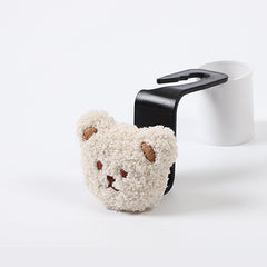 Adorable cartoon bear design car hook