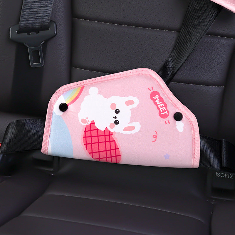 Kids car seat belt cushion with cartoon design 1