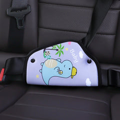 Car seat belt cushion in vibrant colours