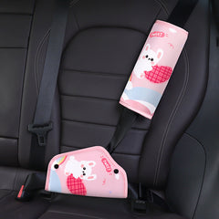 Comfortable cartoon design seat belt cover