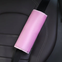 Soft plush pad for children's car seats