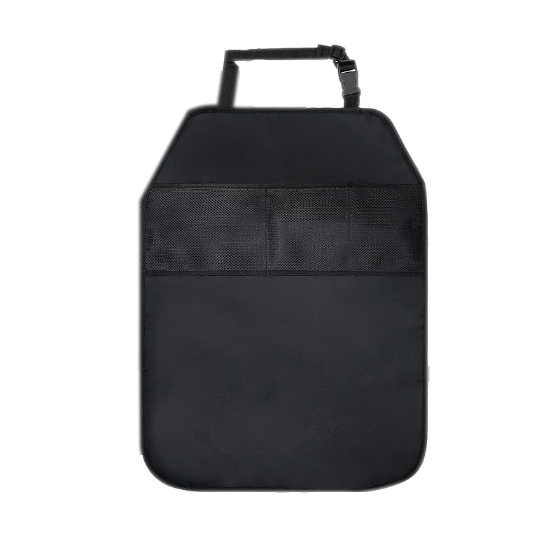 Durable Child Seat Protector with Pockets - Image 3