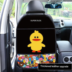 Universal fit of car seat kick mats