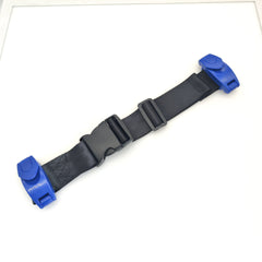 Kids car seat belt adjuster in Glacier Blue
