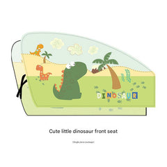 Car sunshade designed for summer protection