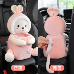 Different angles of the plush tissue holder image 6