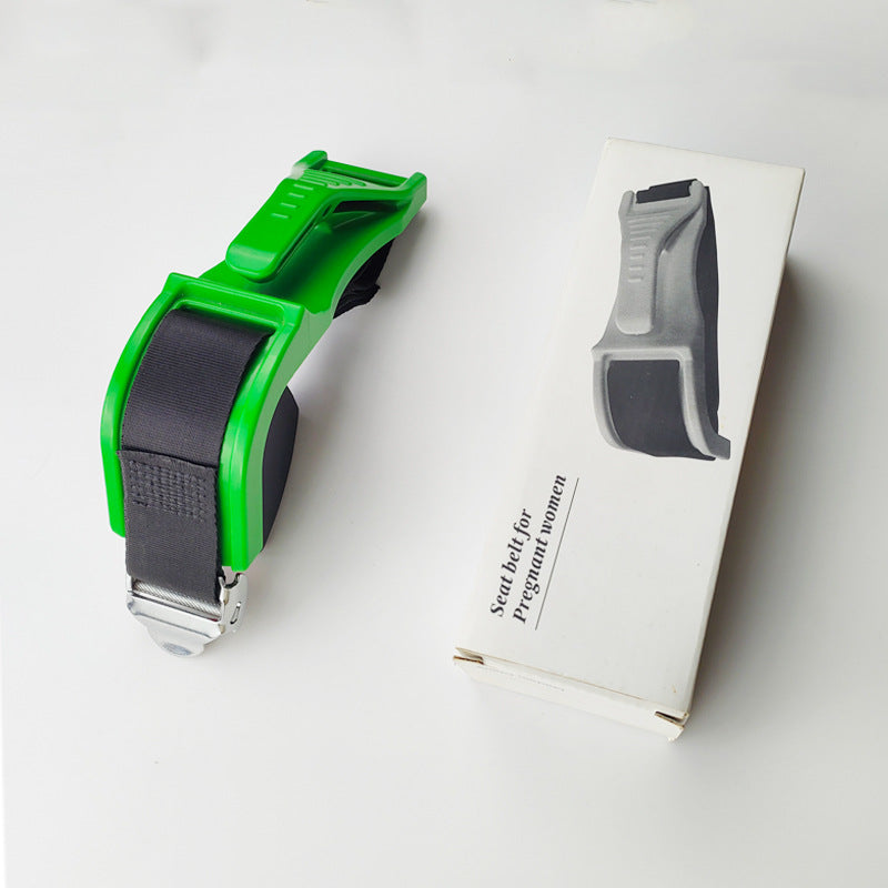 Maternity safety belt packaging view