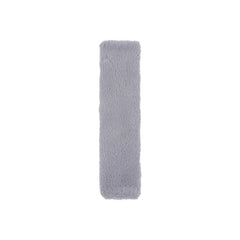 Plush car seat belt shoulder pad in stylish design