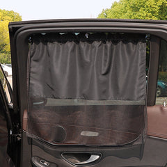 Mesh fabric sunshade enhancing vehicle privacy - Image 3