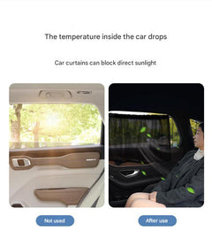 Heat blocking sunshade in black colour - Image 4