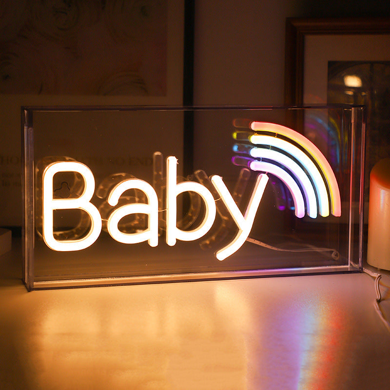 Neon Bliss LED shaped light displaying 'COFFEE'