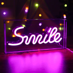 Neon Bliss LED shaped light displaying 'LOVE'