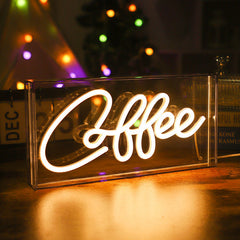 Vibrant neon light in fun shapes for home decor