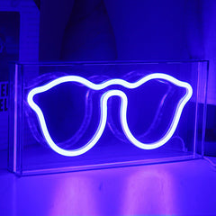 Creative neon light design for parties