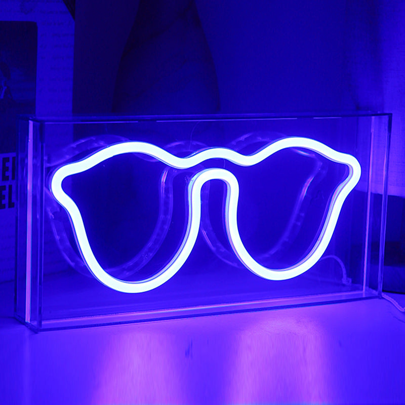 Creative neon light design for parties