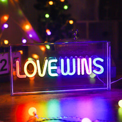 Neon Bliss LED shaped light displaying 'COFFEE'