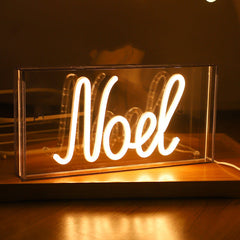 Neon Bliss LED shaped light displaying 'COFFEE'