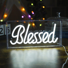 Stylish neon light in the shape of a flamingo