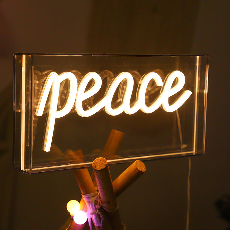 Creative neon light design for parties