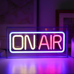Creative neon light design for parties