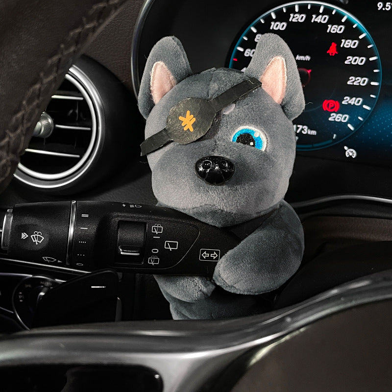 Cute animal car decoration on dashboard for fragrance