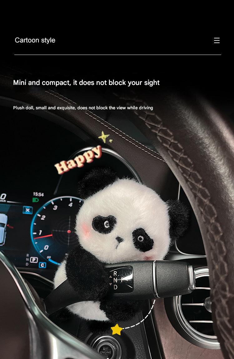 Charming cartoon figurine for vehicle interior decoration