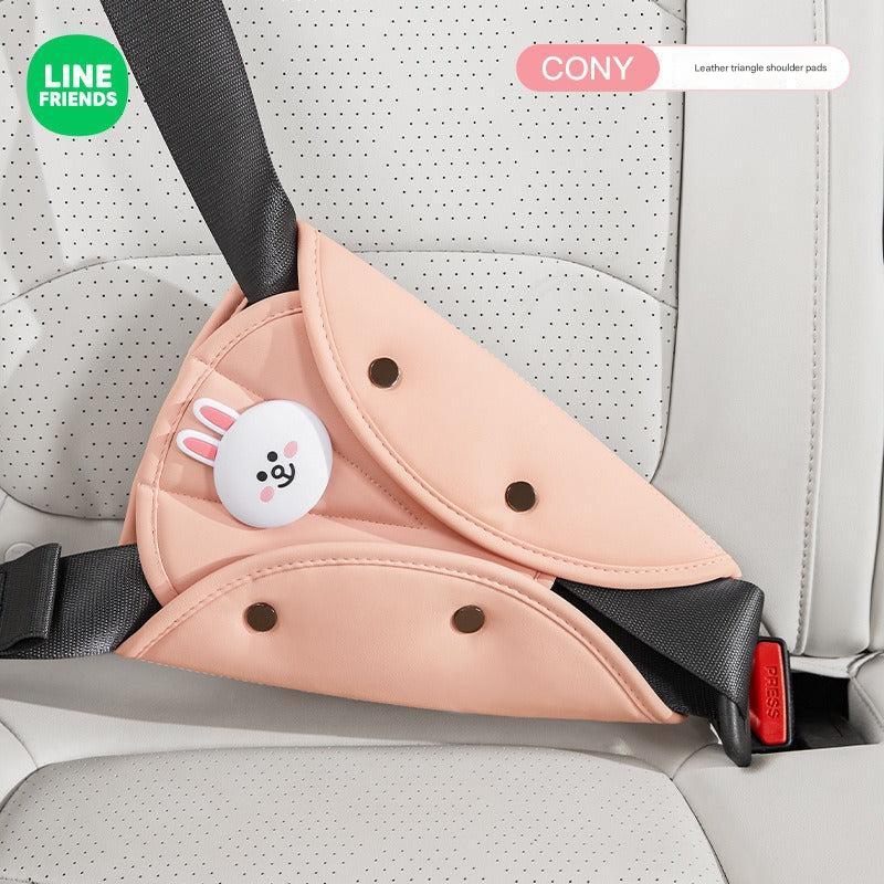 Comfortable shoulder pad seat belt protector for kids