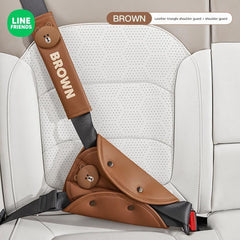 Car seat belt shoulder cover with cute design