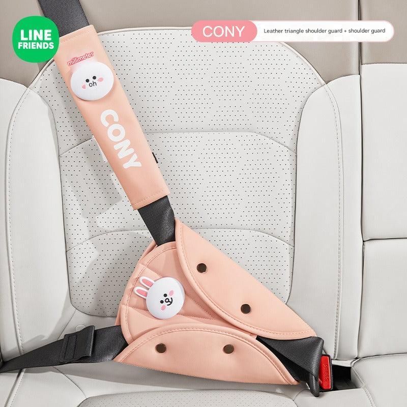 Elegant seat belt cover for child safety